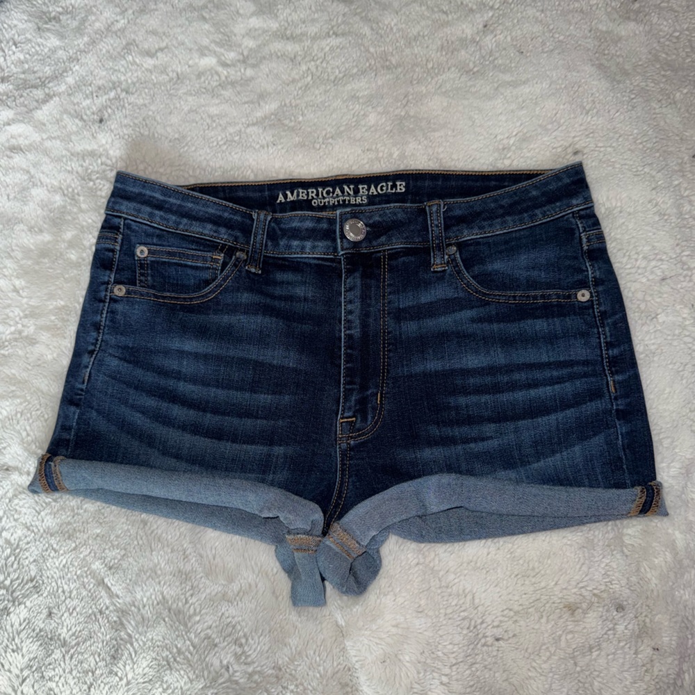 American Eagle Outfitters Blue Denim Shorts